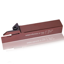 Sandhog CNC Tungsten Carbide Inserts Cutting Toolholder External Grooving Tool Holder MGEHR