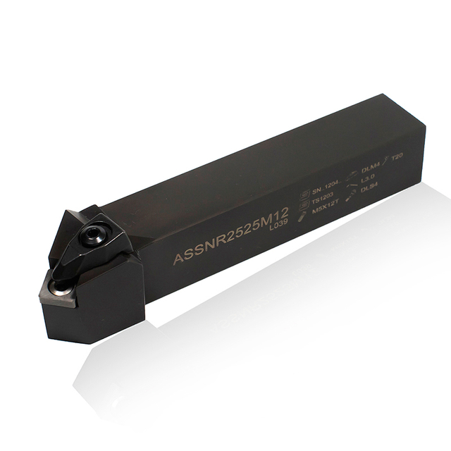Sandhog CNC Cutting Tool Holder Usage Turning with ISO Tungsten Carbide Insert ASSNR2525M12