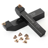Sandhog CNC Tungsten Carbide Inserts Cutting Toolholder External Grooving Tool Holder MGEHR