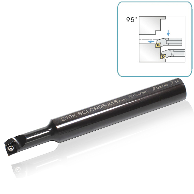 Sandhog Indexable Internal Cutting Tool Holder CNC Lathe Boring Bar