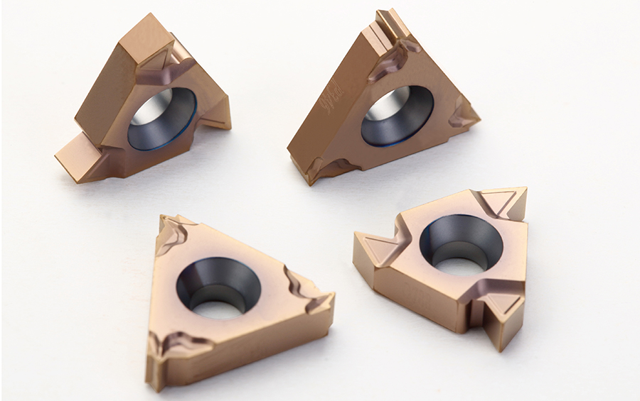 Carbide threading insert