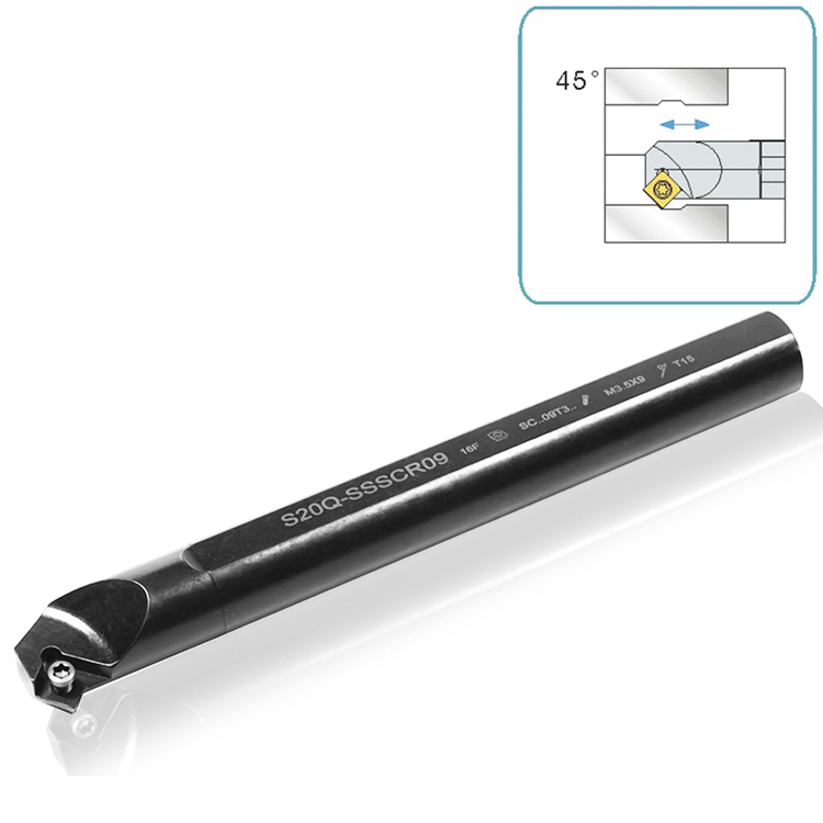 Sandhog Indexable turning tool Internal Cutting Tool Holder Lathe Machine Boring Bar